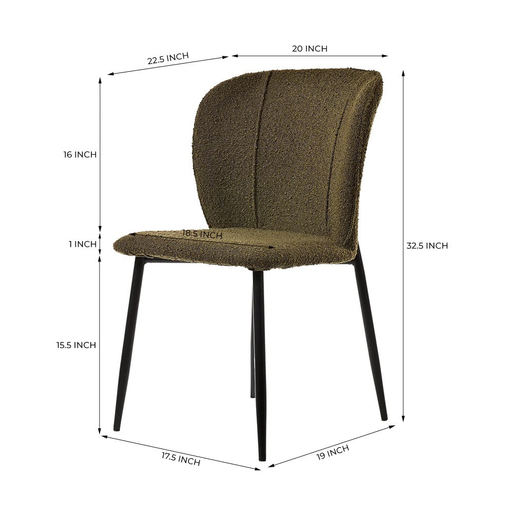 Sage Arc Side Chair