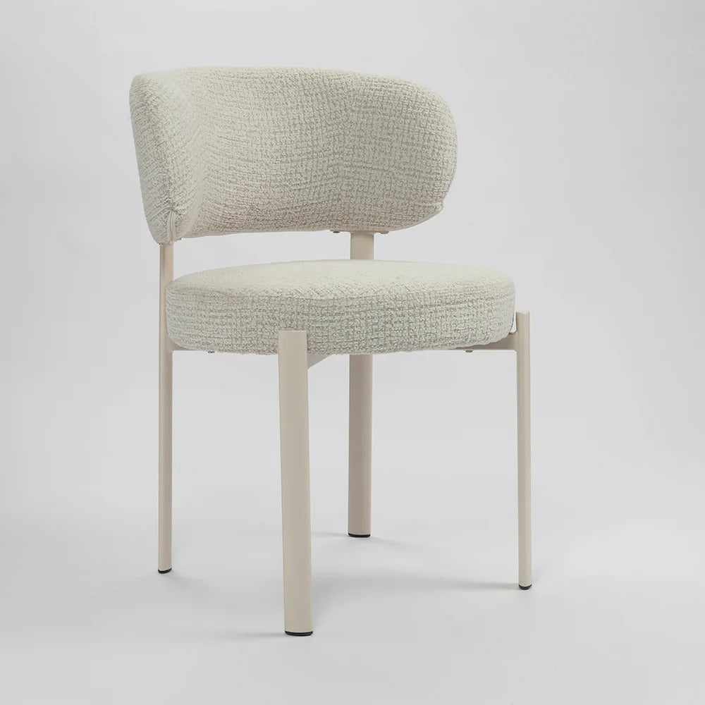 Cozy Bouclé Accent Chair