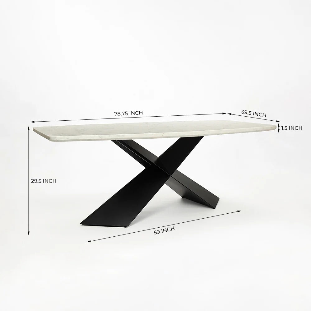 Villa Blanca Rectangular Dining Table