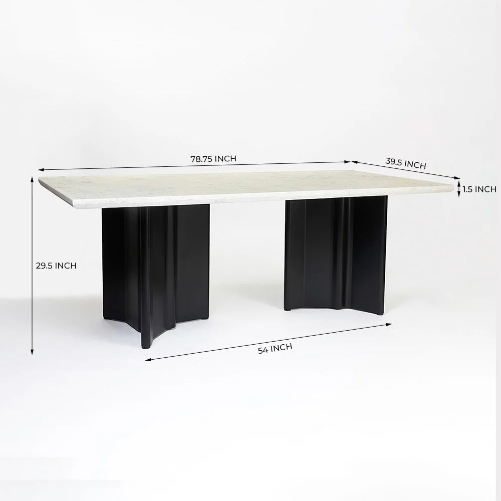 Baswada Luxe 8-Seater Dining Table