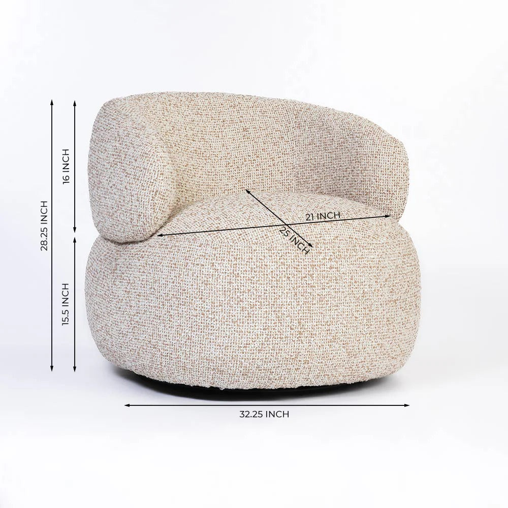 Cloudy Swivel Lounge Chair