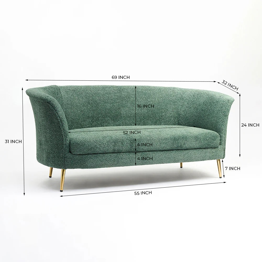 Aura living  3 seater sofa