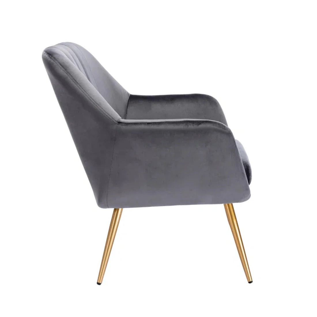 Bright Grey Accent Chair