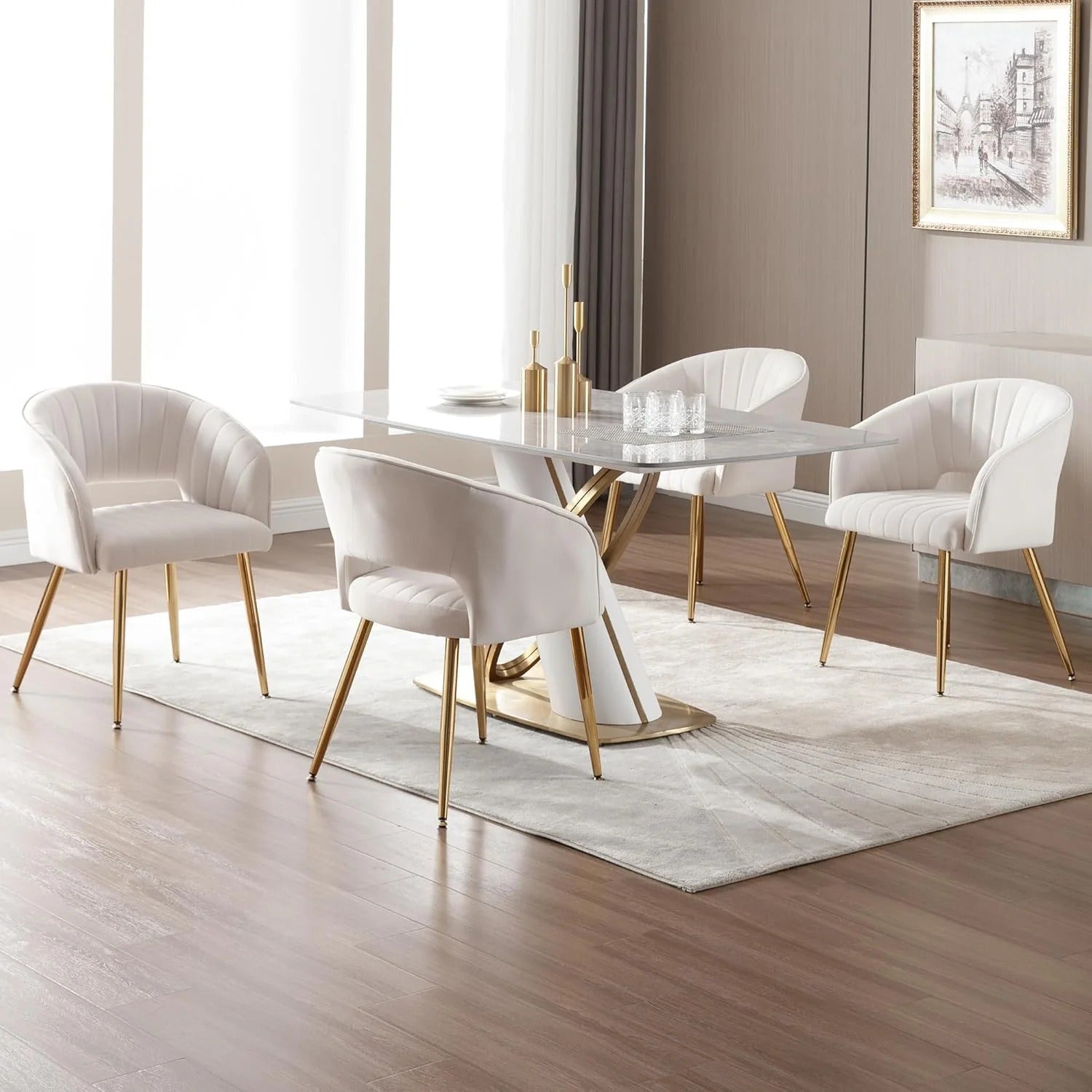 Luxury Velvet Accent Chair