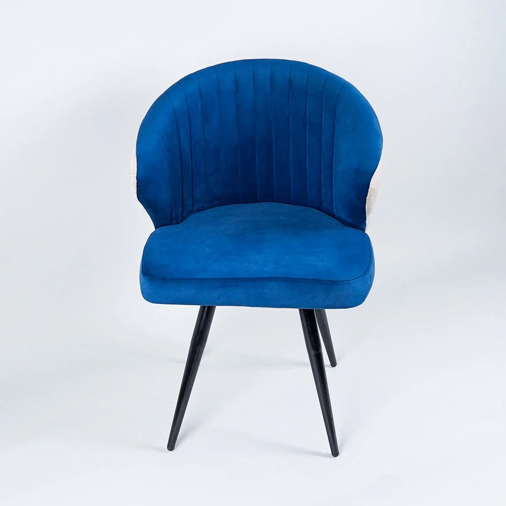 Modern Dual-Tone Upholstered Accent Chair