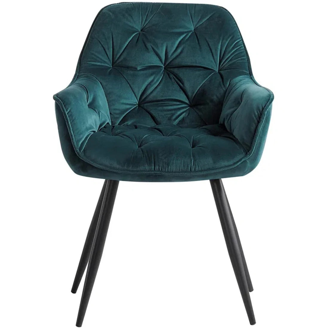 Emerald Tufted Accent Chair