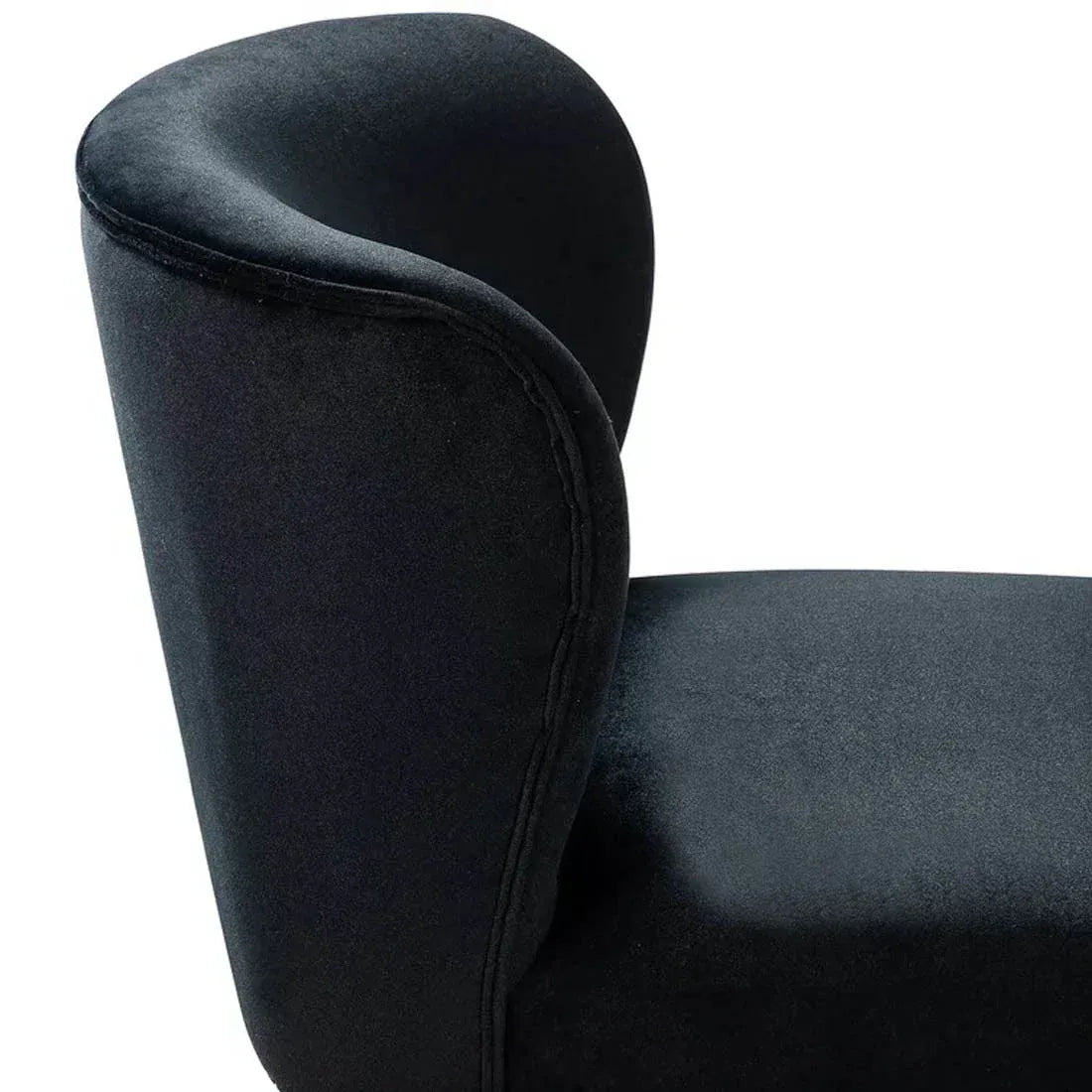 Minimalist velvet Accent Chair