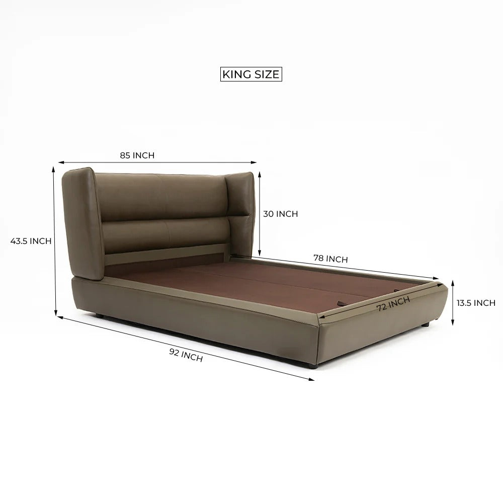 Verona Tech Comfort Upholstered Bed