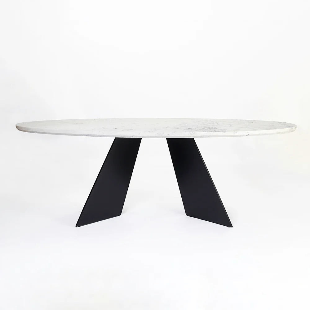Baswada Arc Marble Dining Table