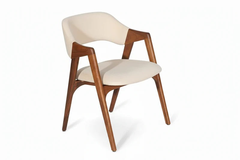 Ivory Curve Restaurant Chair