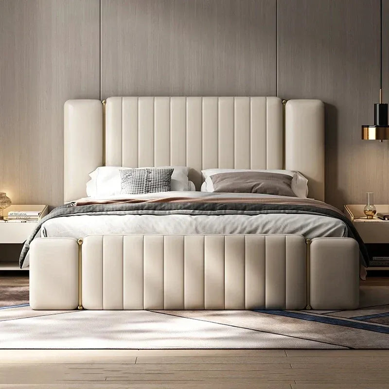 Valerio Crest Luxe Upholstered Bed