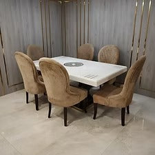 Rectangular Marble Dining Table