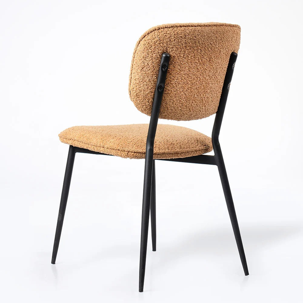 Soft Bouclé Dining Chair