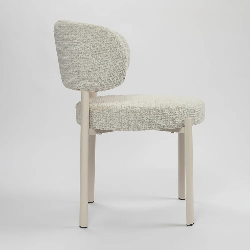 Cozy Bouclé Accent Chair