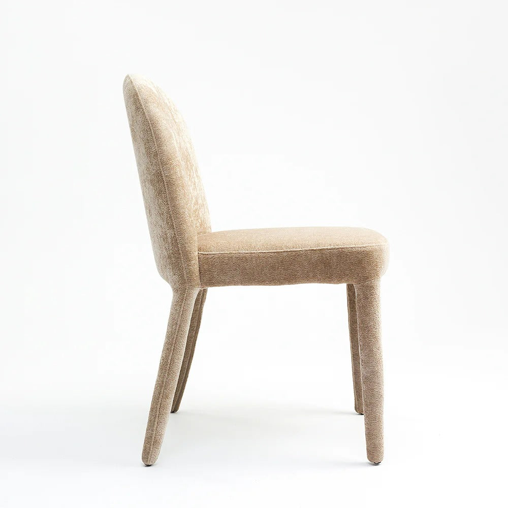 Modern Plush Side Dining Chair