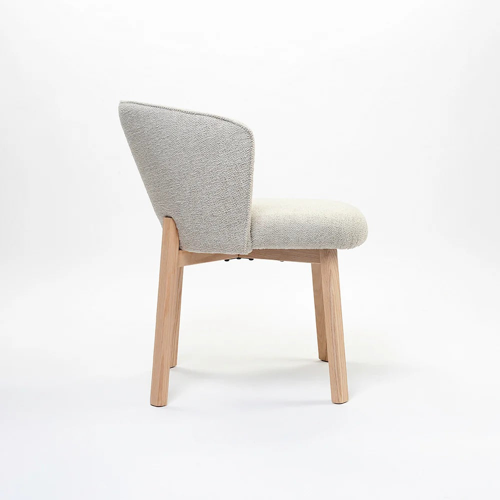 Upholstered Oak Dining Chair