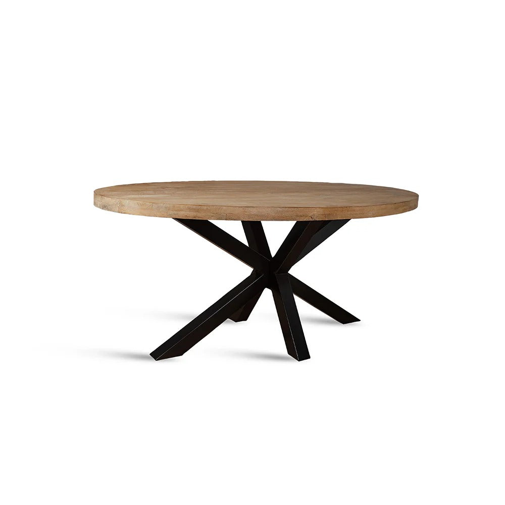 Haven Cross Round Dining Table