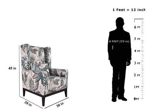 Tropical Haven Wing Chair