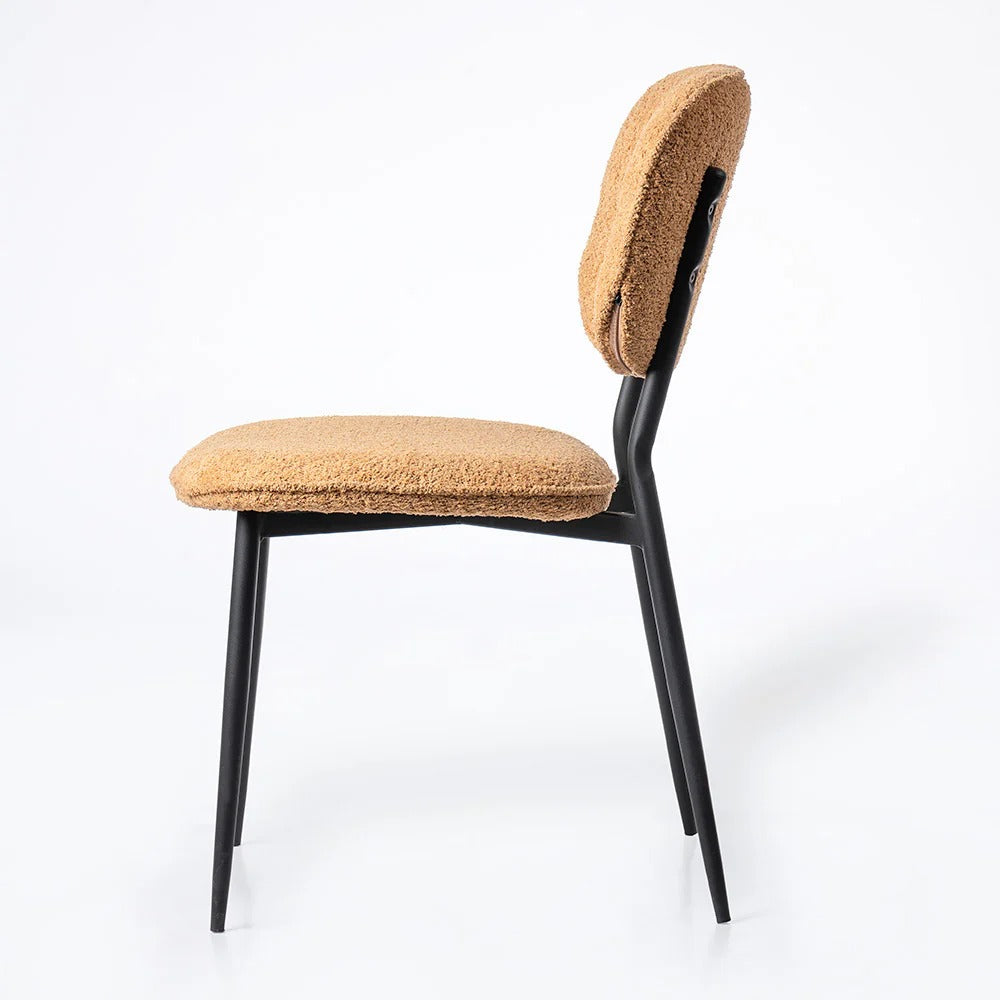 Soft Bouclé Dining Chair