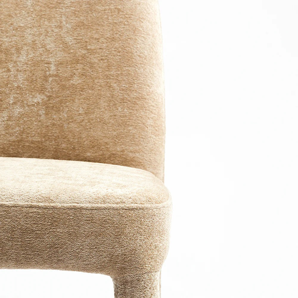 Modern Plush Side Dining Chair