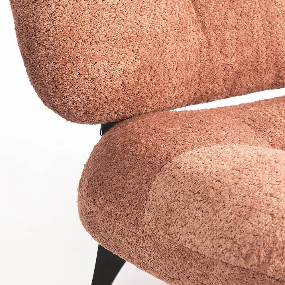 Rose Brown Hug Lounge Chair