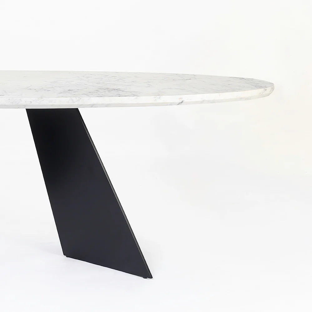 Baswada Arc Marble Dining Table