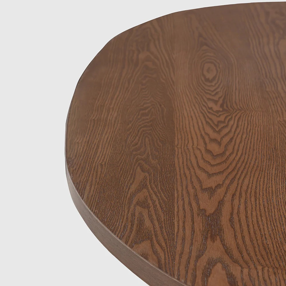 Aurora Walnut Oval Dining Table