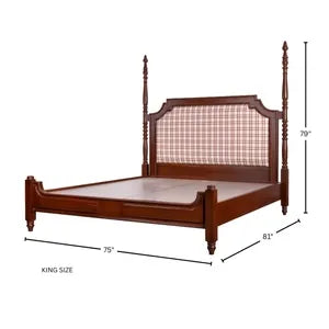 Windsor Checkered Grande Bed