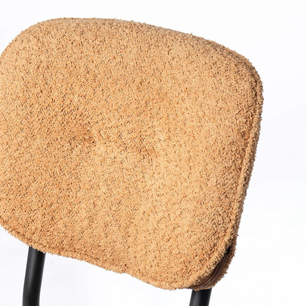 Soft Bouclé Dining Chair