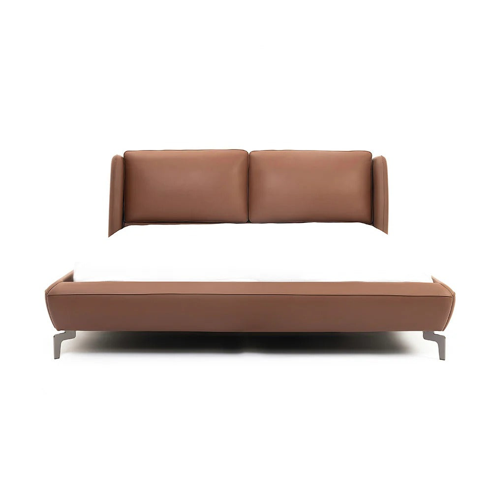 Siena Tan Leather Bed