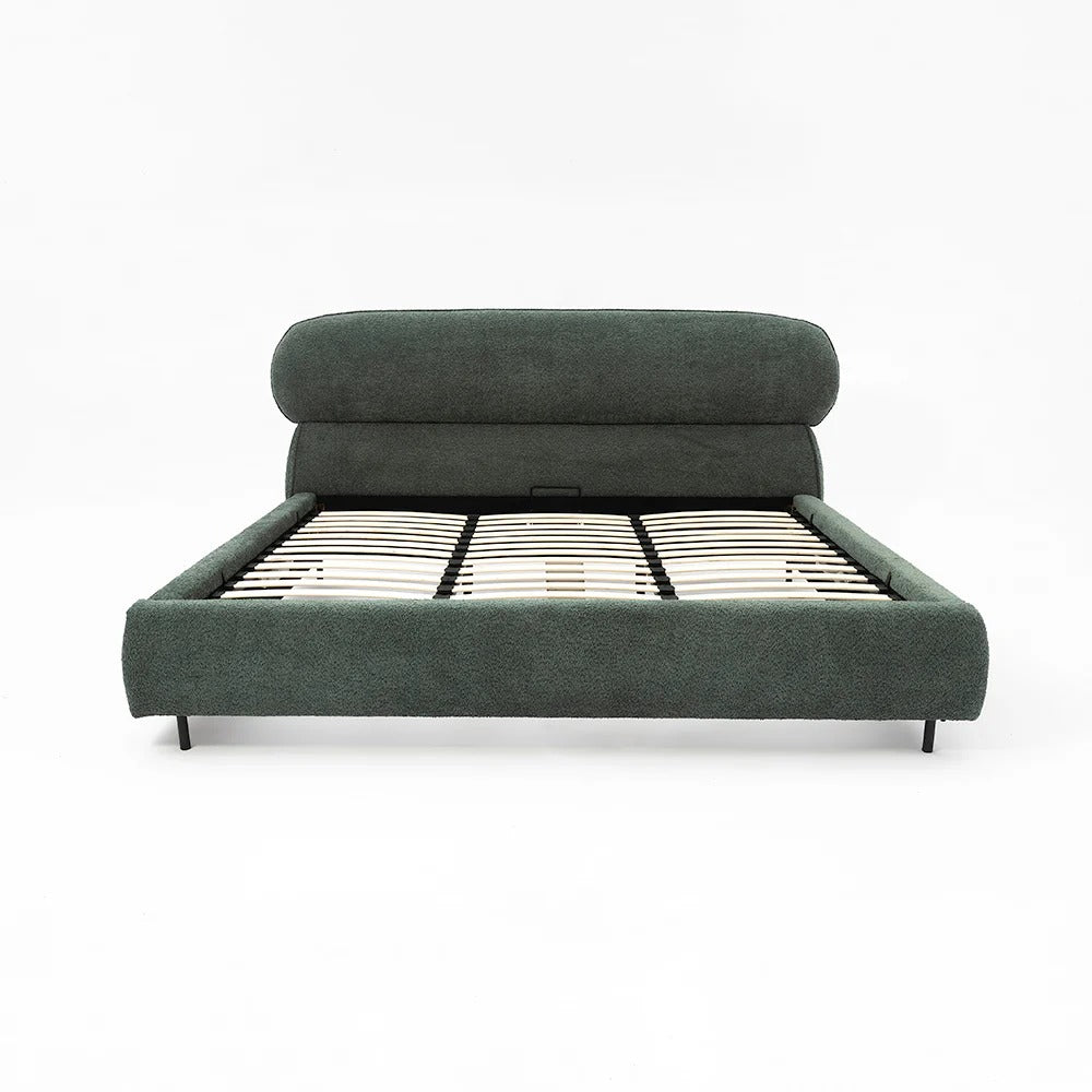 Forest Haven Bouclé Bed