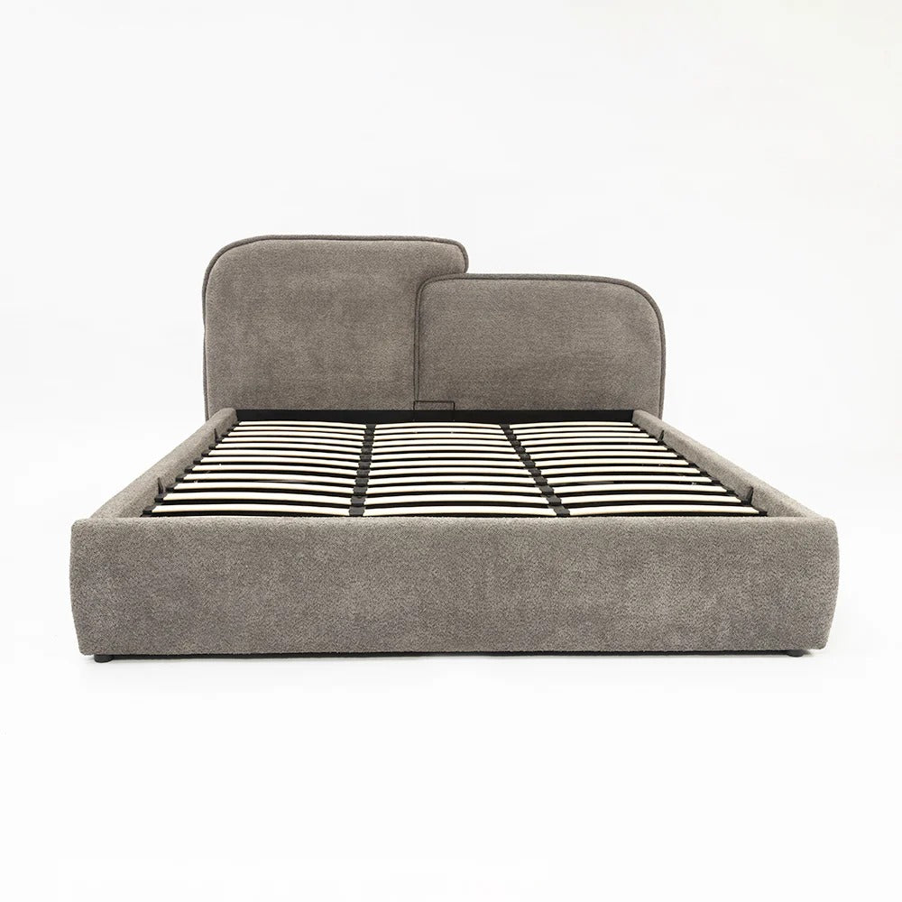 Duo Arc Modern Upholstered Bed