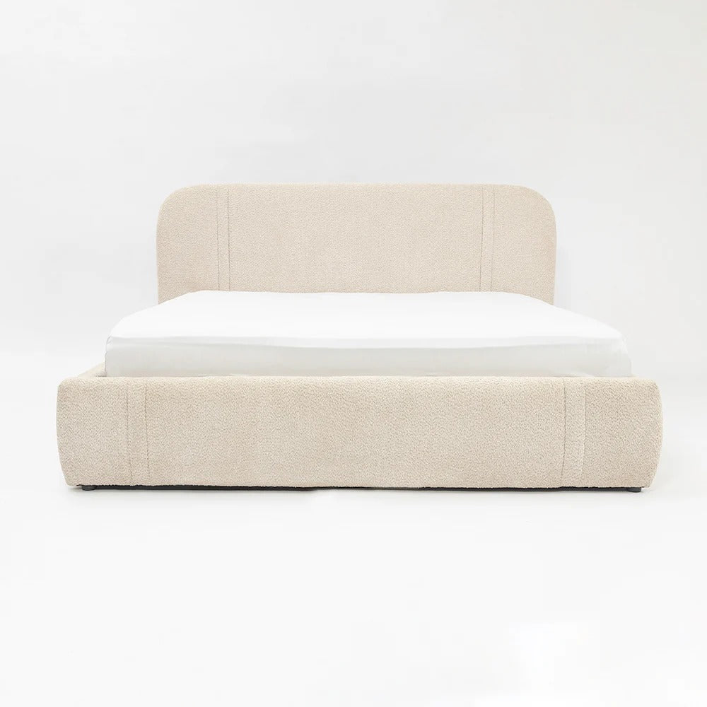 Serenity Curve Upholstered Bed