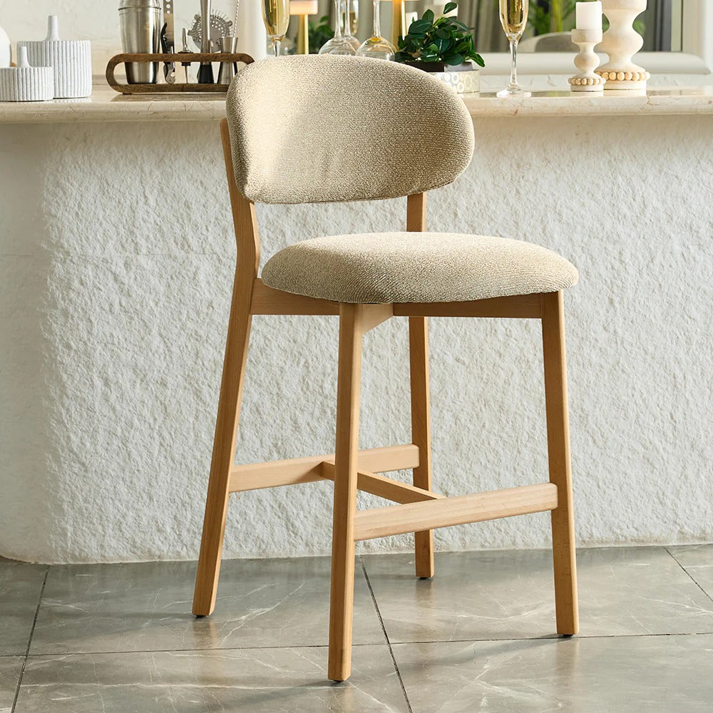 Modern Fabric Bar Chair