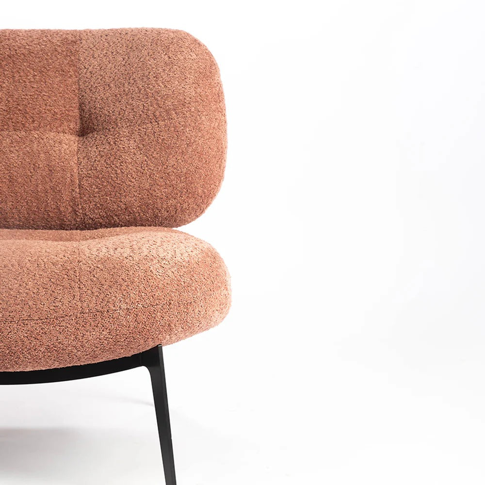 Rose Brown Hug Lounge Chair