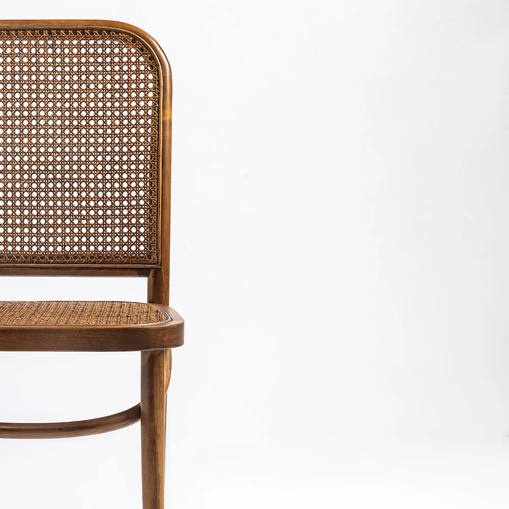 Vintage Rattan Cafe Side Dining Chair