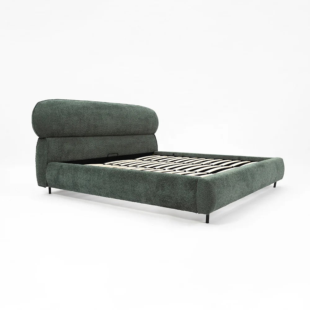 Forest Haven Bouclé Bed