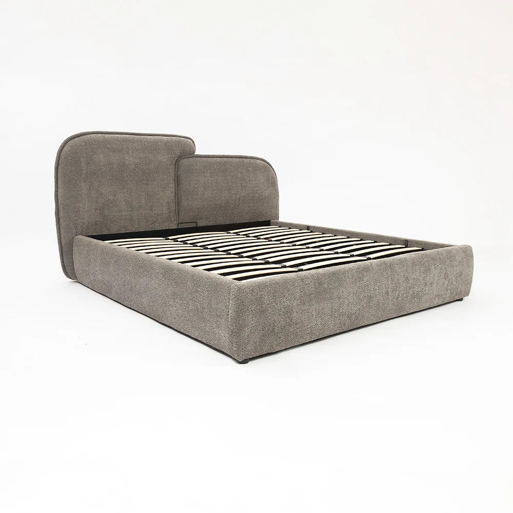 Duo Arc Modern Upholstered Bed
