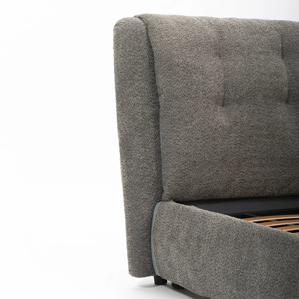 Urban Cloud Bouclé Bed