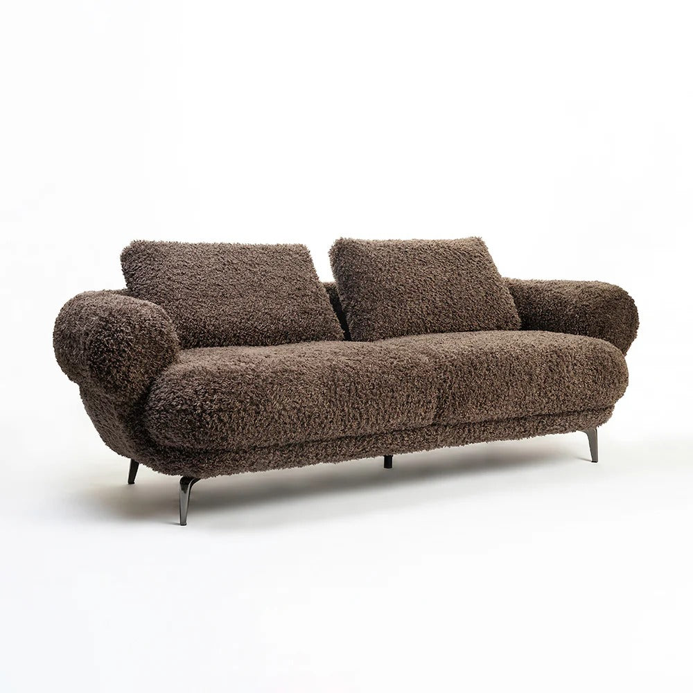 Cozy Fur Luxe 2 seater sofa