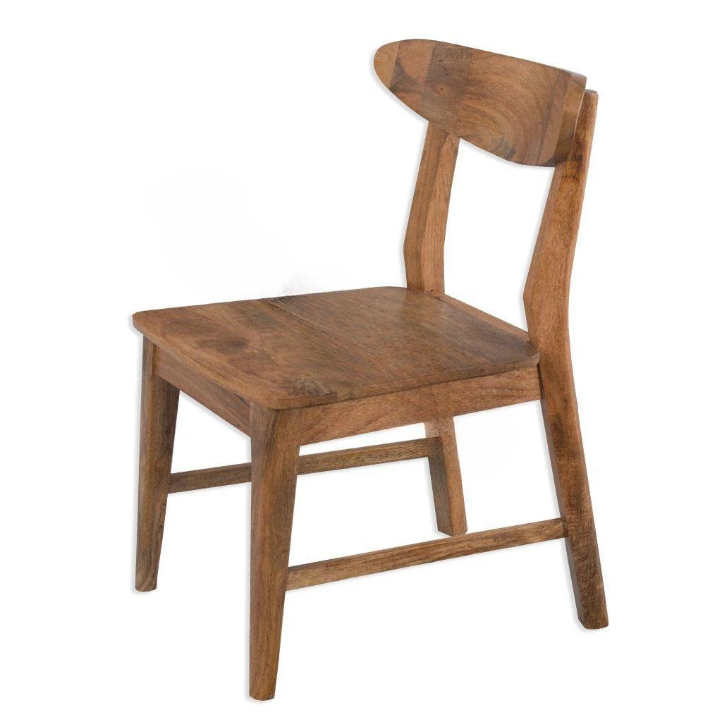 Retro Solid Wood Restaurant Chair