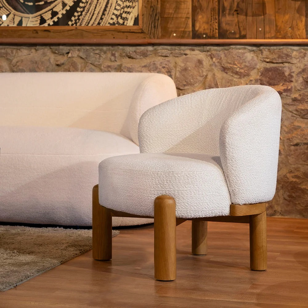 Cozy Curve Ottoman