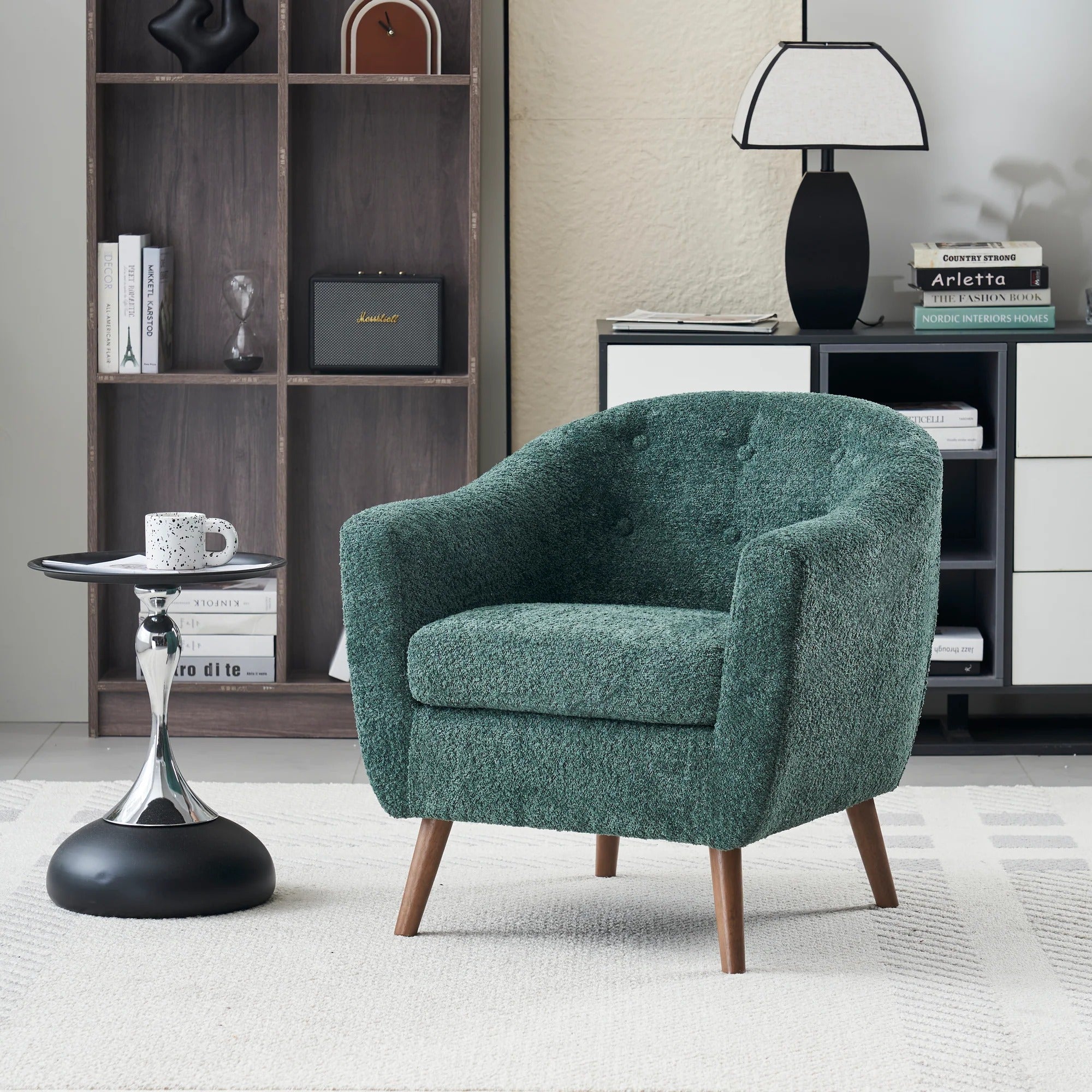 Cozy Mid-Century Accent Chair