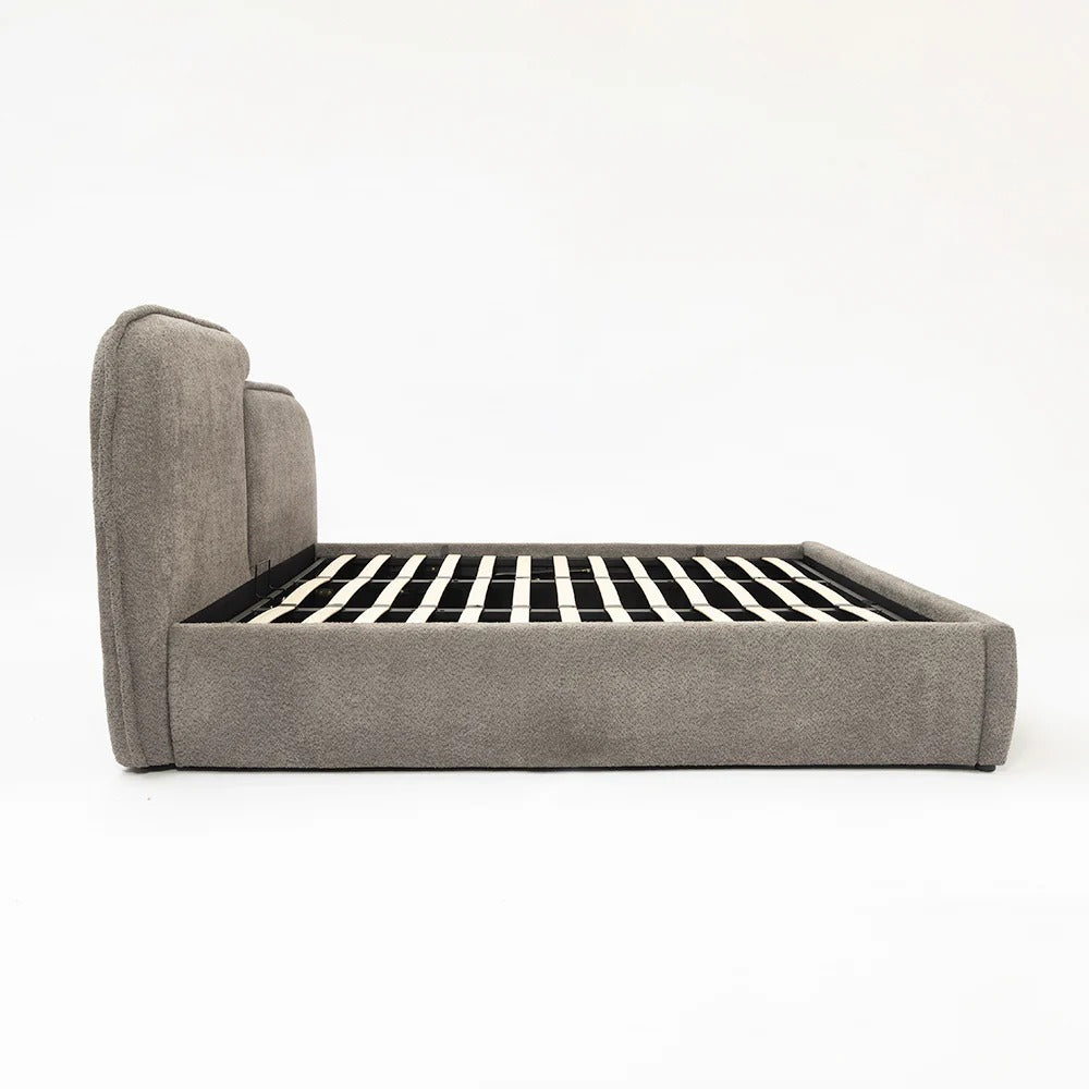 Duo Arc Modern Upholstered Bed