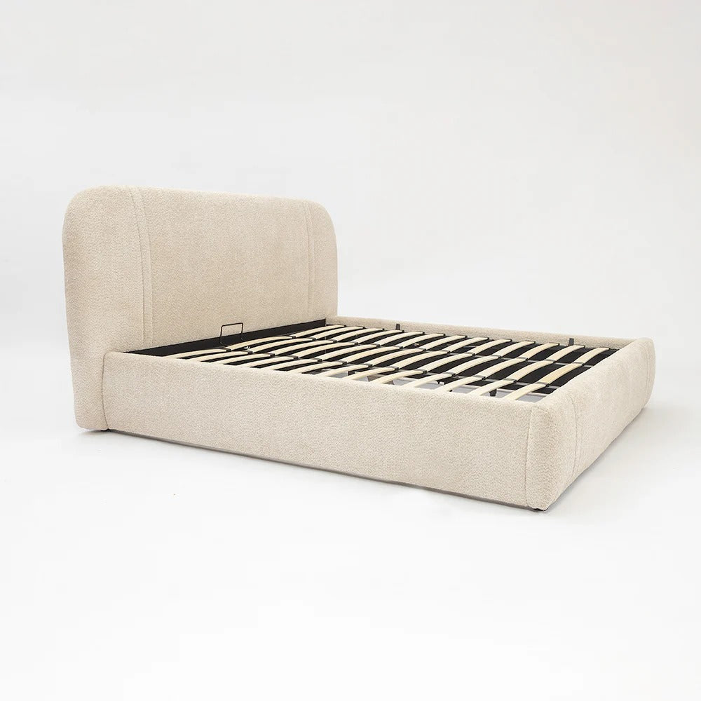 Serenity Curve Upholstered Bed