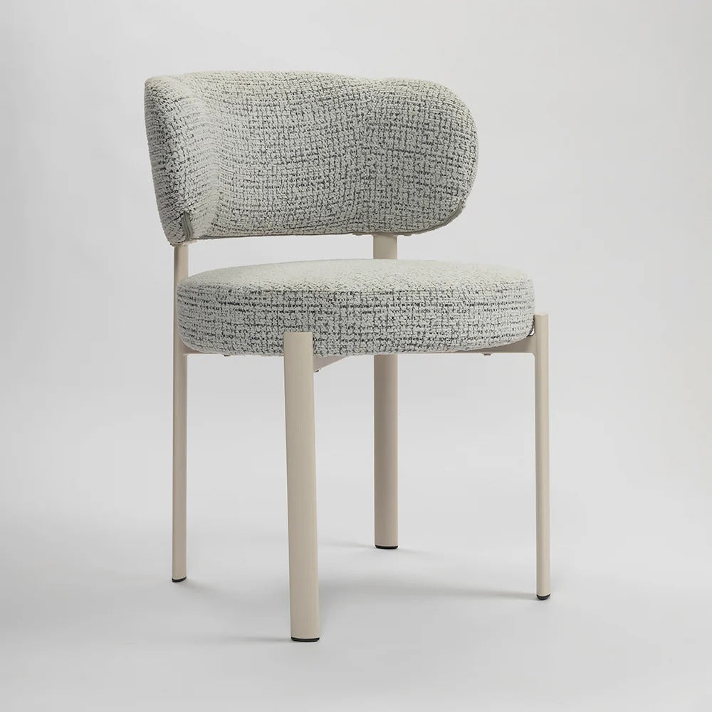 Cozy Bouclé Accent Chair