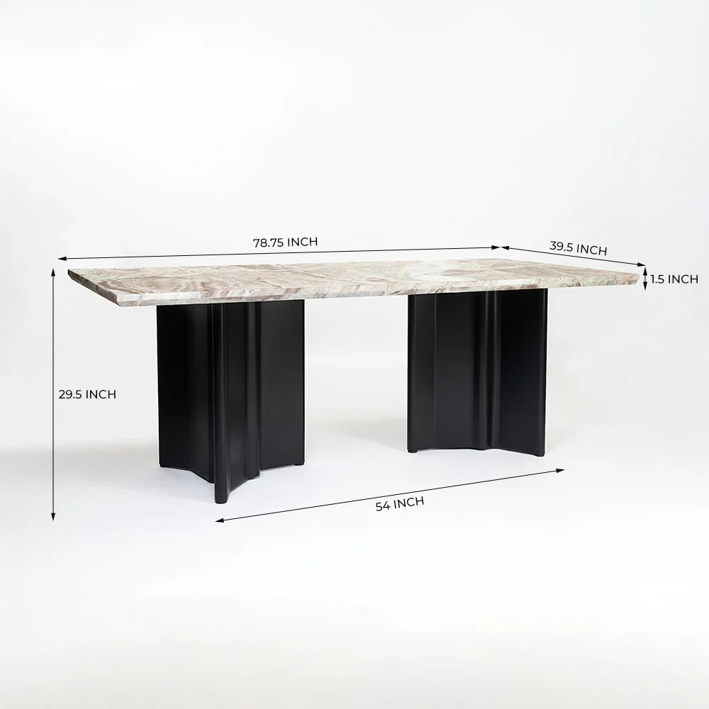 Baswada Luxe 8-Seater Dining Table