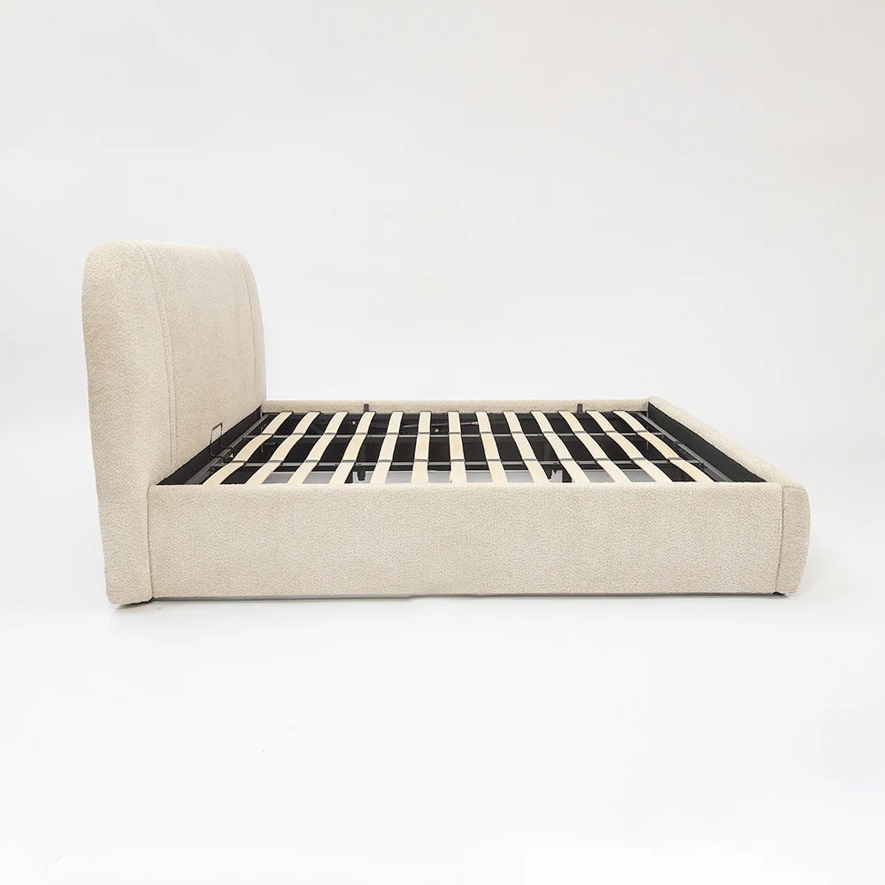Serenity Curve Upholstered Bed