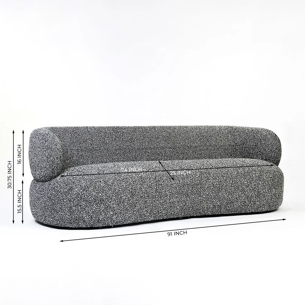 Cozy 3 seater sofa