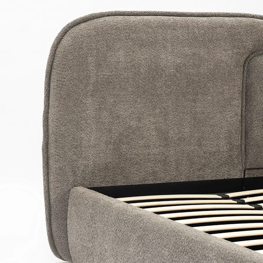 Duo Arc Modern Upholstered Bed